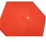 Schirm &Oslash; 180cm 38mm Rohr Terracotta Aluminium/textil