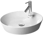 Duravit - Cape Cod Aufsatzbecken, Mit 480 Mm, Mit Armatureninsel,