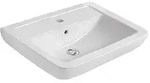 Ideal Standard - Waschtisch Eurovit Plus, 1 Hl., Mit &Uuml;berlauf 650x460x190mm, Wei&szlig;