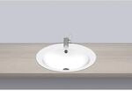 Alape - Einbaubecken Eb.o600h, Oval B: 600mm H: 150mm T: 500mm,