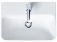 Duravit - Me By Starck - Waschtisch 60x46 Cm, Mit 1 Hahnloch, Alpinwei&szlig; 2335600000