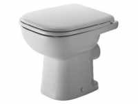 Duravit - Stand-WC d-code tief, 350 x 480 mm, Abgang waagerecht weiß 2108090000