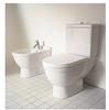 Stand wc Kombi Starck 3 65,5cm, Abgang waagerecht, weiss, Farbe: Weiß - 0126090000 -