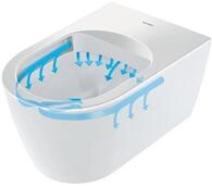 Duravit Me By Starck - Wand-wc Compact, Rimless, Mit Hygieneglaze, Wei&szlig;...