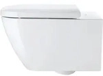 Duravit - Happy D.2 - Wand-wc, Rimless, Mit Wondergliss, Alpinwei&szlig; 22220900001
