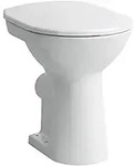 Stand-wc Pro Tiefsp&uuml;ler, 6 Liter Wei&szlig; Tiefsp&uuml;ler, 6 L, Erh&radic;&part;ht, Abgang