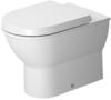 Duravit Stand-WC BACK-TO-WALL DARLING NEW tief, 370 x 570 mm, Abgang waagerecht weiß