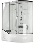 Dampfdusche Mit Whirlpool Allin 4in1 - 170 X 90 Wei&szlig; Rechts Dampfdusche Duschkabine