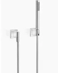 Dornbracht Brausegarnitur Elemental Spa 2780898000 Chrom, Mit Einzelrosetten