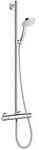 Hansgrohe - Croma Select E Semipipe Multi Mit Thermostat, Wei&szlig;/