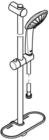 Grohe Euphoria - Brausegarnitur 110 Mit Stange, 3 Strahlarten, Chrom 27243001