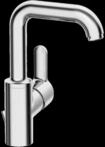 Hansa - Waschtischarmatur Primo 49542203 Chrom, Schwenkbar, Mit Ablaufgarnitur