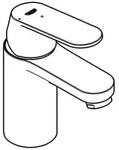 Grohe - Eurosmart Cosmopolitan Einhand-waschtischbatterie, Chrom 1/2&prime;&prime; S-size