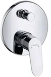 Unterputz-wannenmischer Hansgrohe Focus, Rosette &Oslash; 150 Mm Mit R&uuml;ckflussverhinderer,