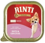 Rinti Gold Mini Schale 100g - Ente Mit Gefl&uuml;gel 100g
