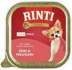 Rinti Gold Mini Schale 100 G &ndash; Rindfleisch Mit Perlhuhn 100 G