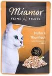 Katzennassfutter Miamor Feine Filets Huhn Und Thunfisch 100g