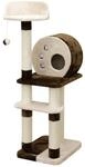 Kratzbaum Planet X 127 Cm Braun Und Beige Kerbl