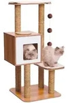 Cat-it Design Katzenbaum Wei&szlig; Kompakt Und Komfortabel