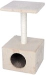 Les Tendances - Kerbl Kratzbaum Amethyst (farbe Beige, Grundfl&auml;che 31 X 31 Cm, H&ouml;he