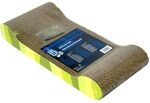 Griffoir Carton Ondule 49x22x75 Cm Zebre Vert