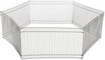 Trixie Enclos Metal Galvanise - O90cm - Pour Petit Animal