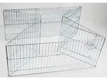 Kerbl - Freilaufgehege Gehege F&uuml;r Gro&szlig;e Kanninchen + Hasen, Ma&szlig;e 115x115 Cm