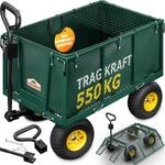 Gardebruk - Transportwagen 550kg Belastbar Klappbar Profil Luftreifen Plane
