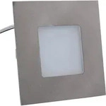 Heitronic - 27693 Led-einbauleuchte Led Led Fest Eingebaut 2 W Edelstahl (geb&uuml;rstet)