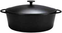 G&auml;nsebr&auml;ter Rustika 7,5 L &Oslash;34cm Schwarz Matt