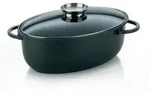 Kela - 45 Cm Schwarze Auflaufform Aus Aluminiumguss Line - 15153