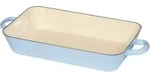 Riess Bratpfanne 33x20cm Pastell Blau Emaille