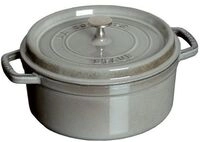 Cocotte 22 Cm Graphitgrau Aus Gusseisen