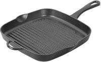 Kuchenprofi Provence Grillpfanne Aus Gusseisen, Schwarz, 26 X 26 Cm
