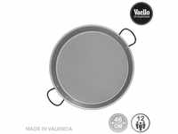 Vaello - Traditionelle Paella-Pfanne aus poliertem Stahl ø46cm (12 Personen).