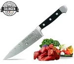 G&uuml;de Alpha Kochmesser 21 Cm Pom Schwarz 1805/21
