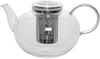 Leonardo Moderne Teekanne Transparent 1,5 Liter Glas