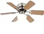 Deckenventilator Deckenlampe Zugschalter Ventilator Rechts Linkslauf, 3