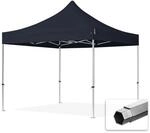 3x3 M Faltpavillon Professional Alu 40mm, Schwarz