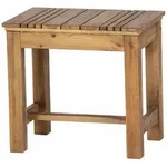 Falun Hocker Gestell Und Fl&auml;che Akazienholz Fsc&reg;-100% Natur