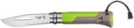 Opinel 08 Outdoormesser - Mm 85 Pp Gr&uuml;n-grau