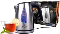Adler Ad 1203 Elektrischer Wasserkocher Silber 1l