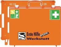 Erste Hilfe Koffer Beruf Spezial Werkstatt B400xh300xt150ca.mm Orange S&ouml;hngen