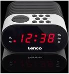 Cr-07 Color White White Clock Radio