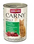 Animonda Carny Adult - Rind, Pute, Kaninchen - Nassfutter F&uuml;r Ausgewachsene Katzen