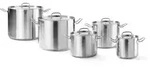 Hendi Gem&uuml;setopf - Mit Deckel, Kitchen Line, 9l, ⌀240x(h)200mm