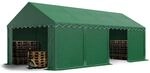 Lagerzelt 4x8 M Zelthalle Unterstand Weidezelt Pvc Plane 700 N Wasserdicht In