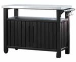 Tepro Grilltisch Garten Grill Beistelltisch Gartentisch Arbeitstisch 2-t&uuml;rig