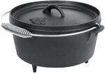 Dutch Oven Feuertopf Set El Fuego Gusseisen Topf Schmortopf Bbq Grillen Br&auml;ter...