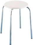 Badhocker Exclusiv Wei&szlig;-chrom Bad- & Duschhocker - Wenko